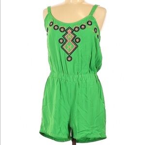 C Luce Green Romper.